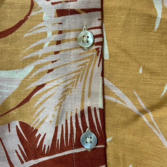 L*Space Gene Set Button Up S/S Top Pull On Shorts Pink/Gold Women's Small NWT - Picture 5 of 13